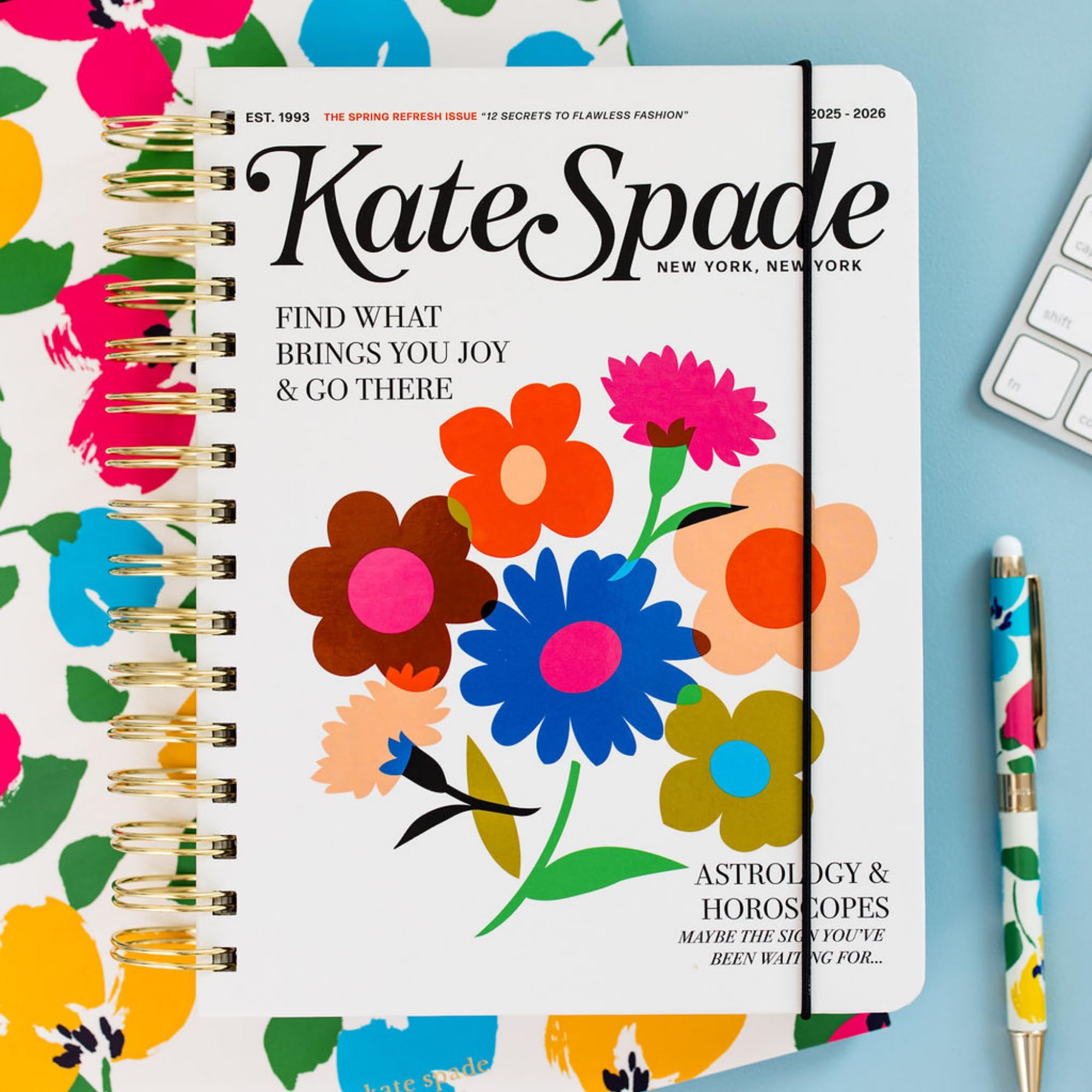 Amazon.co.jp: ケイト・スペード ニューヨーク 手帳 2025-2026年